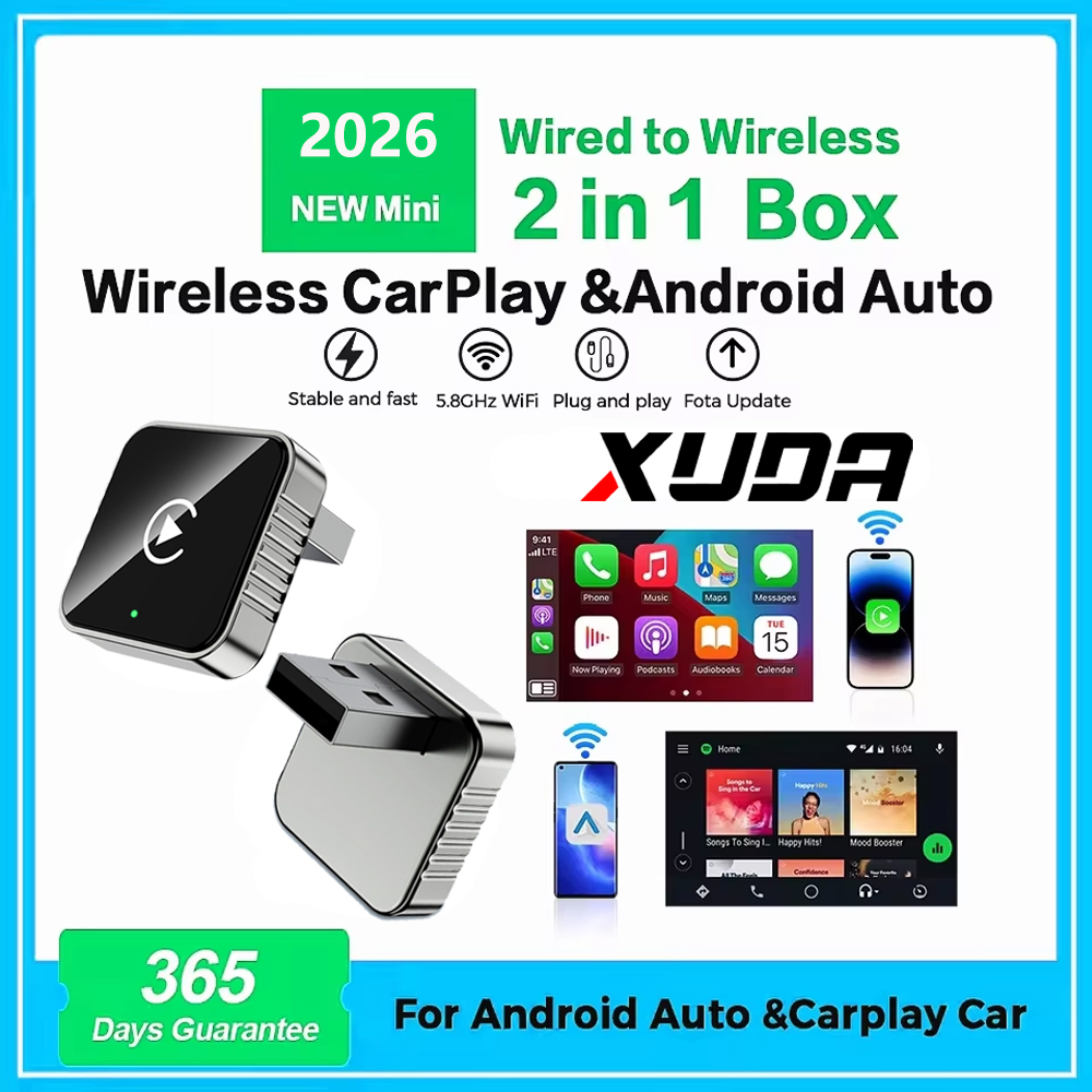 Usb C Hub - XUDA 2026 Latest Wireless CarPlay Apapter