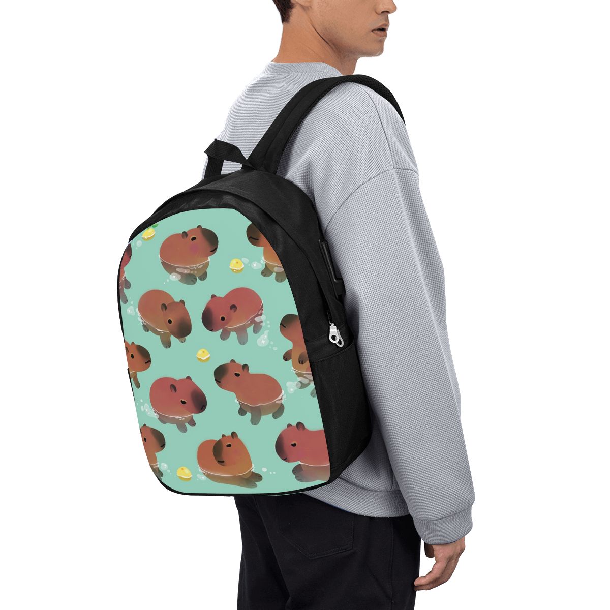 Capybara Animal Pattern Backpa - огляд і ціна Laptop Bag
