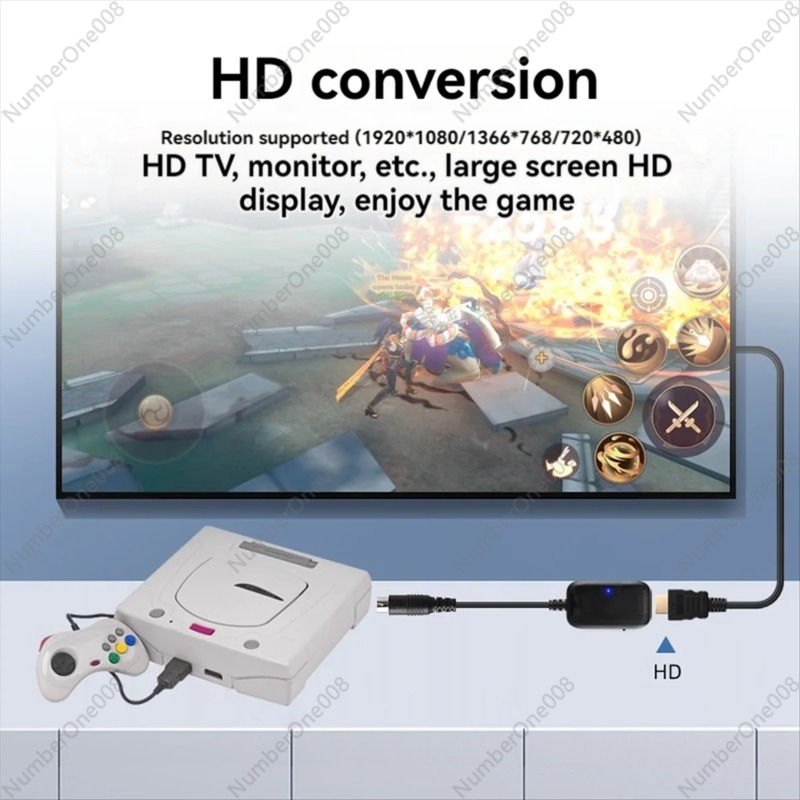 HDMI Converter Cable for Sega  - огляд і ціна Hdmi Cable