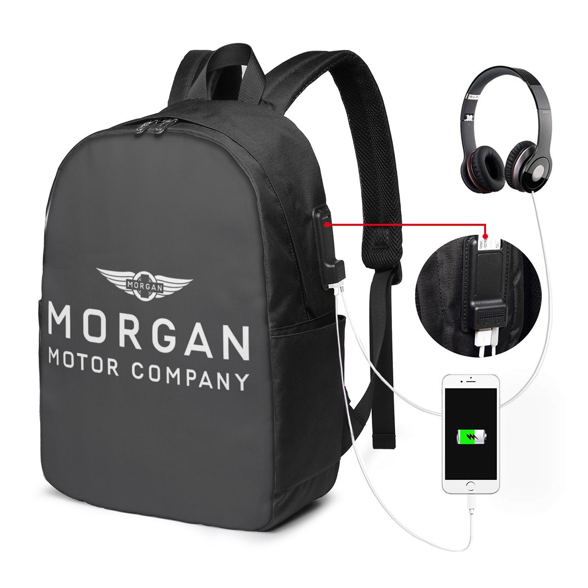 Morgan Motor Car Company Backp - огляд і ціна Laptop Bag