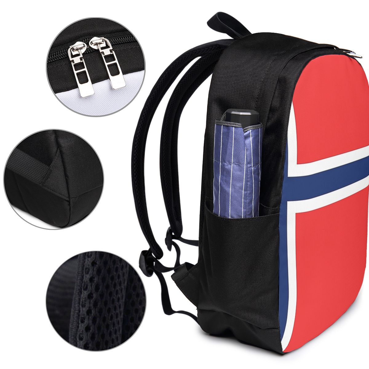 Norway Flag Backpack Travel No - огляд і ціна Laptop Bag
