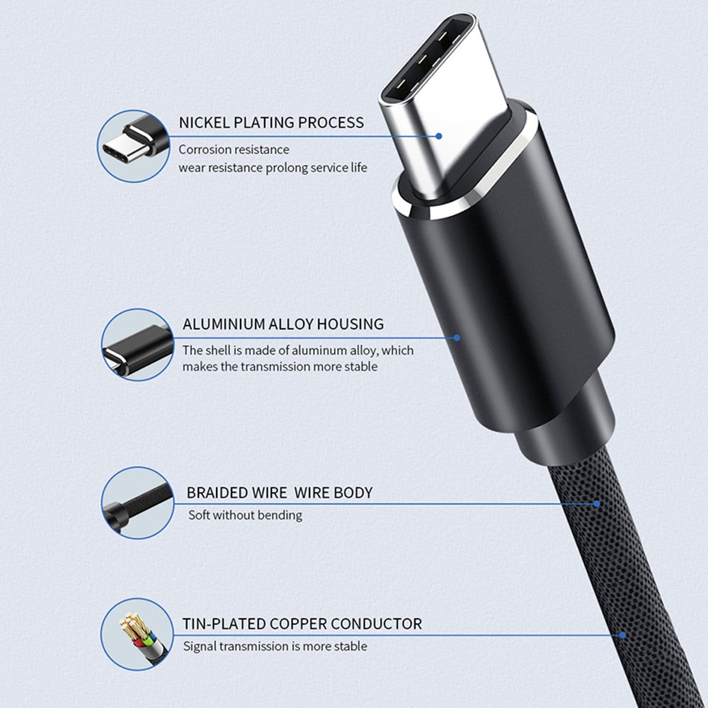USB Type C To Micro USB 5A Fas - огляд і ціна Laptop Charger