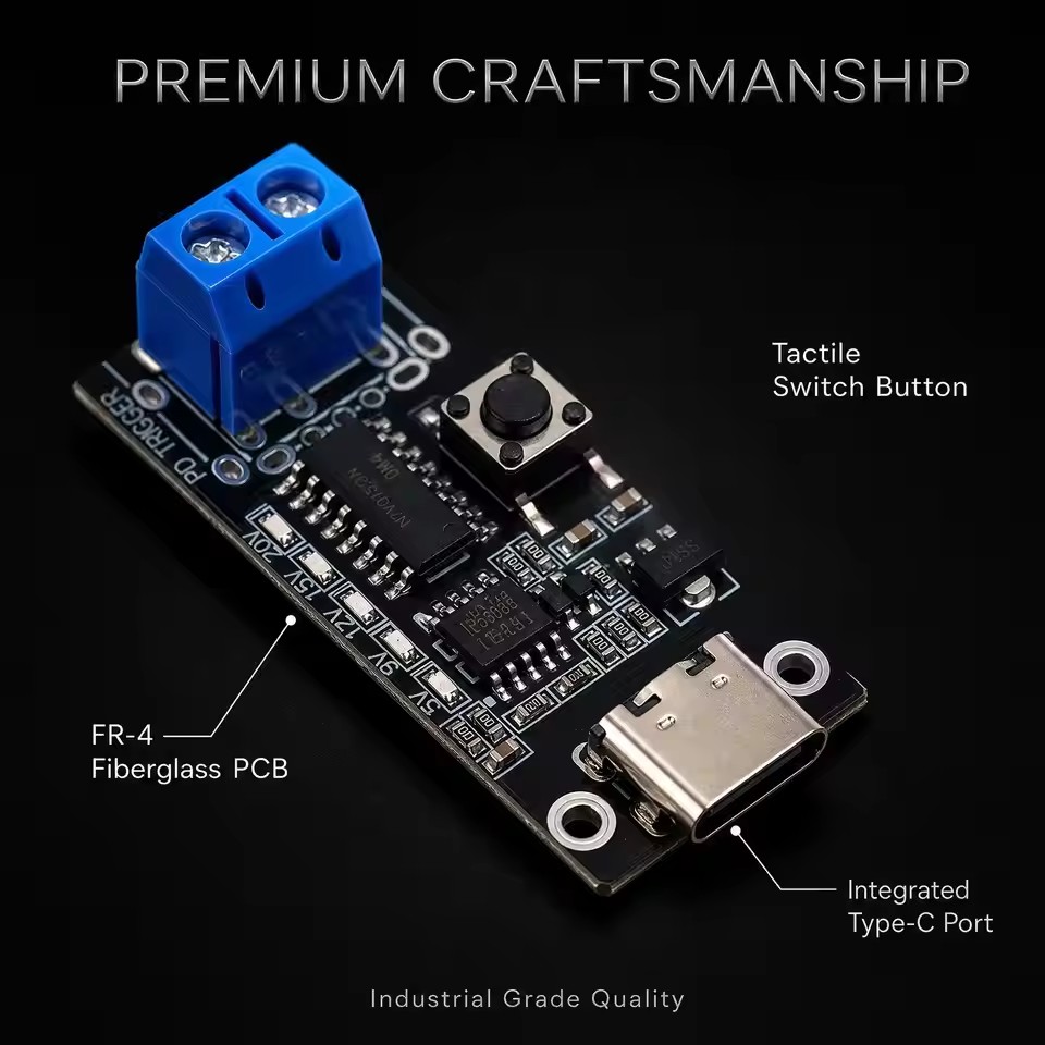 1-3PCS USB-C 5A PD Trigger Boa - огляд і ціна Usb C Hub
