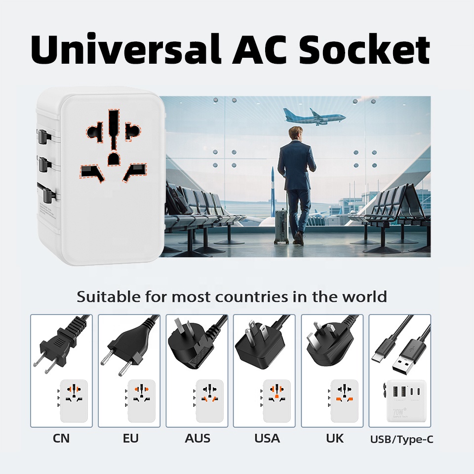 Universal Worldwide Wall Socke - огляд і ціна Laptop Charger
