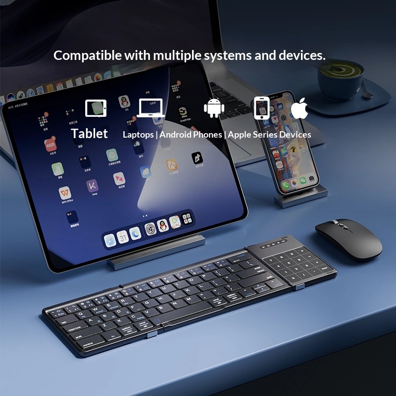 Mengzu Tri Fold Wireless Bluet - огляд і ціна Laptop Mouse