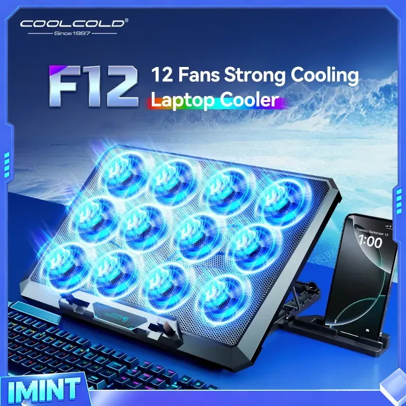 COOLCOLD Laptop Cooling Pad wi - огляд і ціна Laptop Cooling Pad