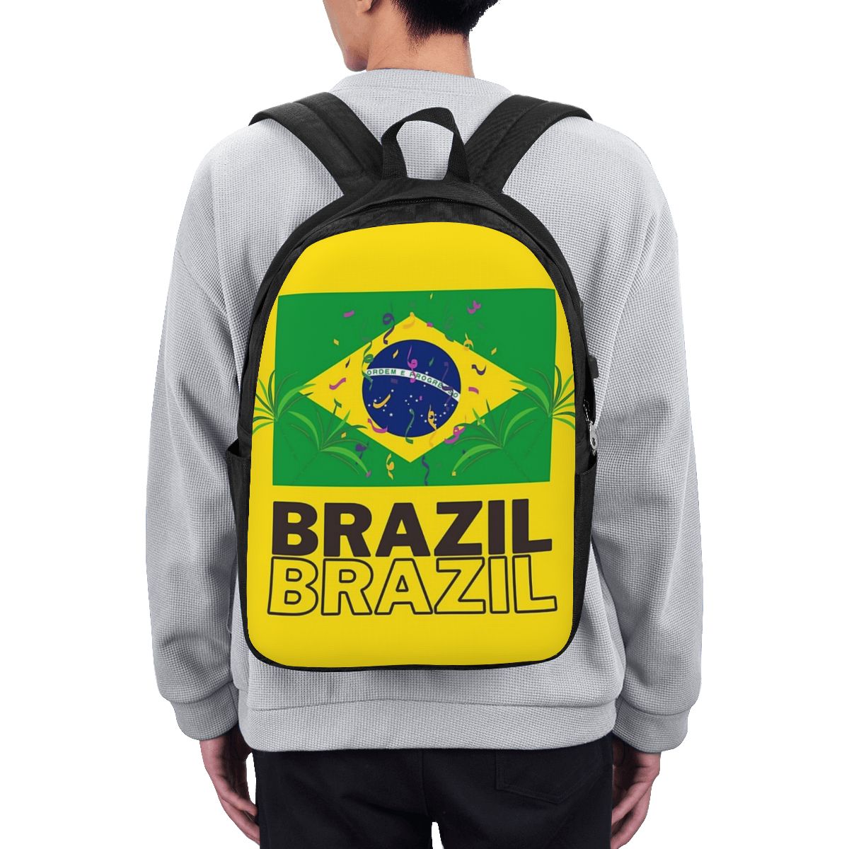 Brazil National Flag  Backpack - огляд і ціна Laptop Bag