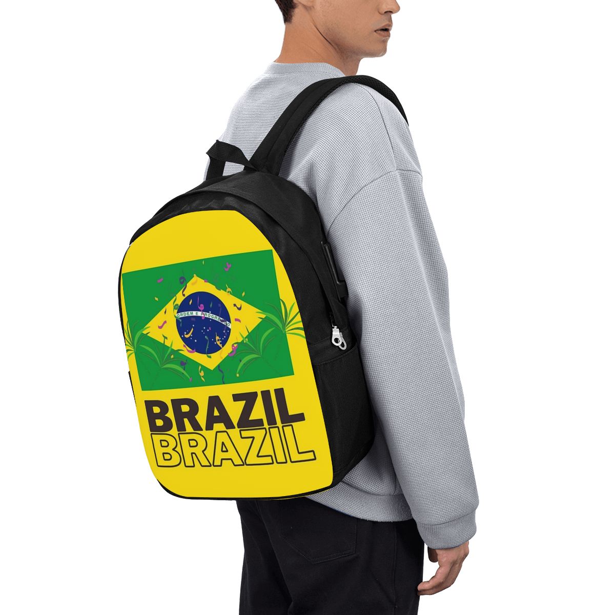 Brazil National Flag  Backpack - огляд і ціна Laptop Bag
